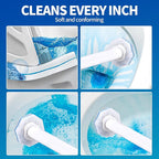 30 Count Disposable Toilet Brush Heads, Toilet Bowl Wand Refills - Image 5