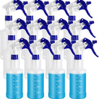 Eccliy 12 Pcs 16 Oz Plastic Spray Bottle, Adjustable Empty Reusable Sprayer by Eccliy
