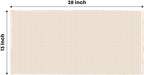 Artoid Mode 100% Cotton Beige Waffle Weave Kitchen Dish Cloths, 13x28 Inch - Image 6