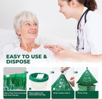 Commode Liners with Absorbent Pads, Universal Disposable Commode/Bed Pan Liners - Image 7