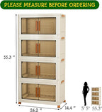 4 Tier Large Stackable Plastic Storage Bins - Image 4