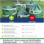 2-Pack 24 Gallon Collapsible Trash Can Solid Bottom - Image 8