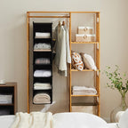 YOUDENOVA Hanging Closet Organizers and Storage, 6-Shelf Hanging Closet Shelves - Image 2