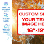 Customised Christmas Decoration Signs, Aluminum Weatherproof Metal Sign - Image 3