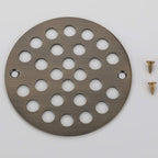 4-Inch Screw-in Shower Strainer Drain Cover Replacement Floor Strainer - Image 6