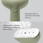 Steamery Handheld Clothes Steamer Cirrus 3, US Plug, Heated Ironing Plate - Image 4