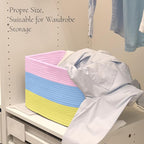 Hopegiver Woven Storage Baskets 15x11x10 Inch, 1 Pack Collapsible Cube Storage - Image 4