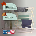Pennsylvania Woodworks Premium American Maple Clothes Drying Rack - Image 7
