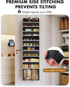 Over The Door Organizer Storage - 50lb Heavy Duty 6 Shelf Over Door Organizer - Image 5