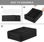 Qozary 4 Pack Drawer Organizers - Image 3