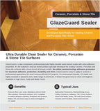 CoverTec GlazeGuard Matte Natural Look Ceramic, Porcelain Tile Grout Sealer - Image 10