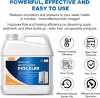 Tankless Water Heater Descaler, Highly Effective Descaler Restores Heating - Image 2