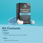 Retainer Cleaner and Soak Container, No-Mess Cleaning Tablets - Image 5