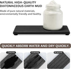 3PCS Stone Drying Tray, Stone Soap Tray, Water Absorbing Stones Trays - Image 2