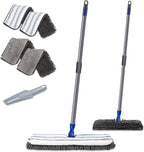 Two Sided Dust Mop Floor Cleaning System, MASTERTOP 360 Microfiber Mop by MASTERTOP