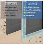 Weather Stripping Door Draft Stopper Flexible Self Adhesive Silicone Door Seal - Image 3