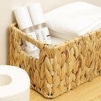 HOONEX Water Hyacinth Storage Baskets, Wicker Baskets - Image 7