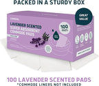 Lunderg Lavender Scented Super Absorbent Commode Pads - Image 4