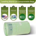 13 Gallon Compostable Trash Bags - Image 8