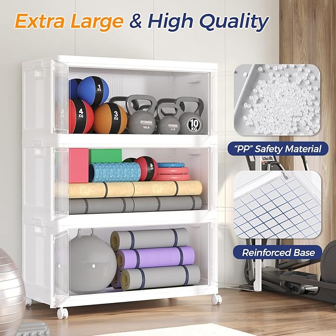 200GAL Large Stackable Storage Bins - Image 7