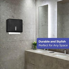 Multifold Paper Towel Dispenser Wall Mount – Large Capacity C-Fold, and Folded - Image 9