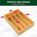 Bellsal Utensil Organizer 10 Inch Silverware Tray - Image 3