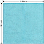 HOMEXCEL Microfiber Cleaning Cloth 12 Pack, 12.5 x 12.5 Inch Microfiber Towels - Image 7