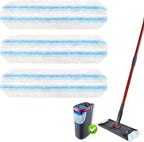 3PCS Replacement Mop Pads for O-Cedar H2prO Flat Mop System, Microfiber Mop Pad by Unknown