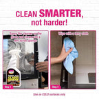 Quick N Brite Fireplace Glass Cleaner 24oz, Nonabrasive Cleaning Spray - Image 9