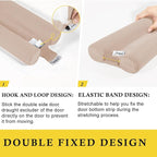 fowong Door Draft Stopper 30" to 36" Adjustable Draft Stopper - Image 4