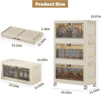 3 Tier - 48QT Storage Bins - Image 2