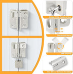 Alise Flip Latch, Gate Latches Slide Bolt Latch Safety Door Lock Catch - Image 4
