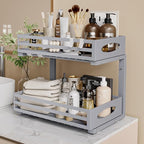 Under Sink Organizer, 2 Tier Under Sink Organizers and Storage, Adjustable - Image 7