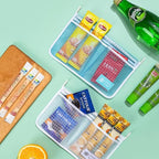 4PCS Refrigerator Door Organizer Set, Fridge Hanging Mesh Bag - Image 3