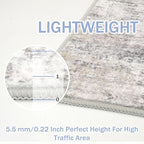 IOHOUZE Abstract Runner Rug 3x14 Ft Washable Runners - Image 4