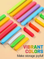 60 PCS Colorful Chip Clips - Image 3