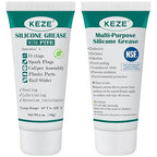 KEZE Silicone Grease Automotive PTFE Lubricant Sliding Glass Door Grease Tube by KEZE