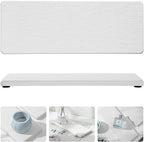 2PCS Bathroom Sink Trays, Water Absorbing Diatomite Stone Quick Drying Mat - Image 8