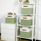 Temary 12 Inch Fabric Storage Cubes Storage Bins - Image 5