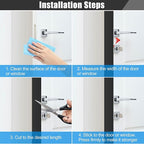 Draft Seal Tape for Doors and Windows 3 in x 20 Ft Silicone Weather Stripping - Image 5