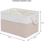 15x11x9.5 Inch Storage Baskets for Shelves, 3 Pack Storage Bins，Foldable - Image 4
