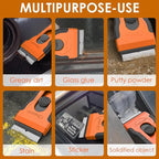 Razor Blade Scraper with 15 Extra Blades: Multi-Surface Cleaning Tool - Image 4