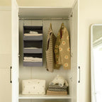 GRANNY SAYS 3-Shelf Hanging Closet Organizer and Storage, Collapsible Hanging - Image 7