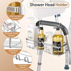 DELLAN Hanging Shower Caddy, Shower Rack - Image 5