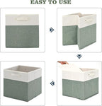 13 x 13 Inch Fine Linen Storage Bins - Image 5