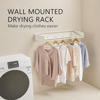 JOOM Laundry Drying Rack Collapsible, Wall Mounted Clothes Drying Rack - Image 2