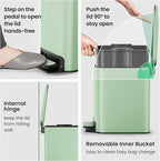 Cesun Small Bathroom Trash Can - Image 5