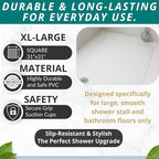 ENKOSI Extra Large Square Non Slip Shower Mat - Image 3