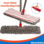 Microfiber Mops for Floor Cleaning, Flat Dust Mop - Image 3