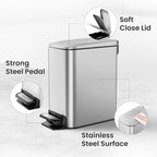 Cesun Small Bathroom Trash Can - Image 4